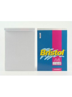 BLOCCO NOTES BRISTOL A4 5mm...