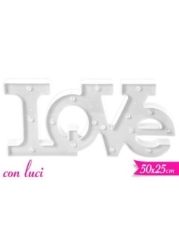 SCRITTA LOVE C LUCI 782081A