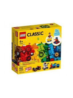 LEGO CLASSIC MATTONCINI E RUOTE 11014