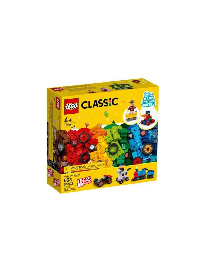 LEGO CLASSIC MATTONCINI E RUOTE 11014