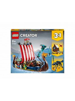 LEGO CREATOR NAVE VICHINGA E JRM.31132