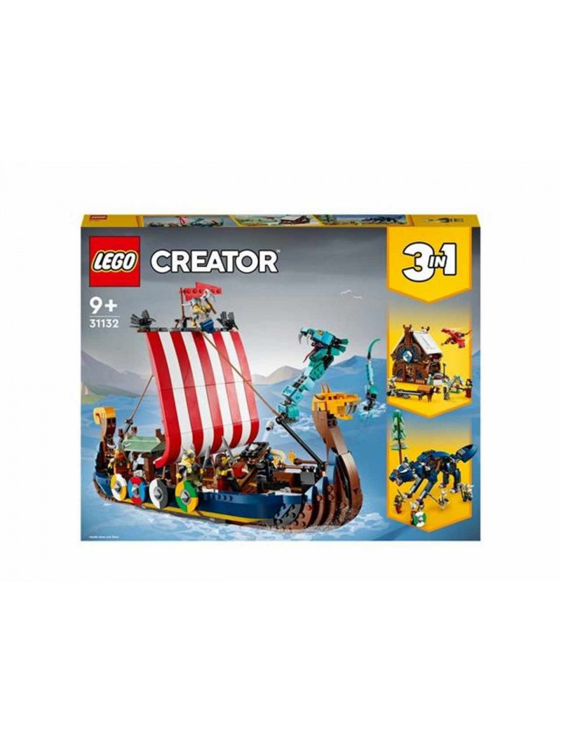 LEGO CREATOR NAVE VICHINGA E JRM.31132