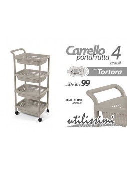 CARRELLO PLASTICA 50,5x35,5x98 814198