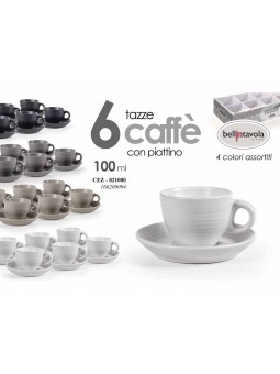 L.CEZ TAZZINE CAFFE' 6pz 821080