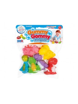 GUMMY GOMMY BABY DINOS 6pz 10827