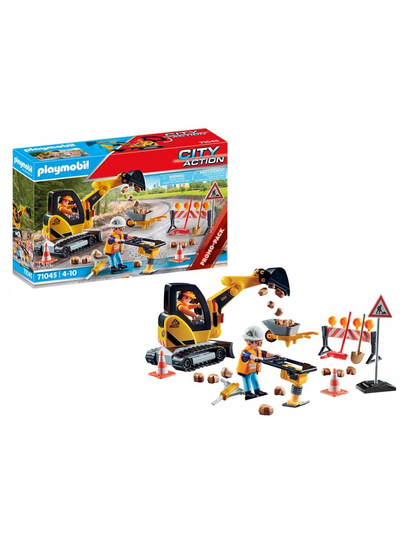 PLAYMOBIL CITY ACTION CANTIERE ST 71045