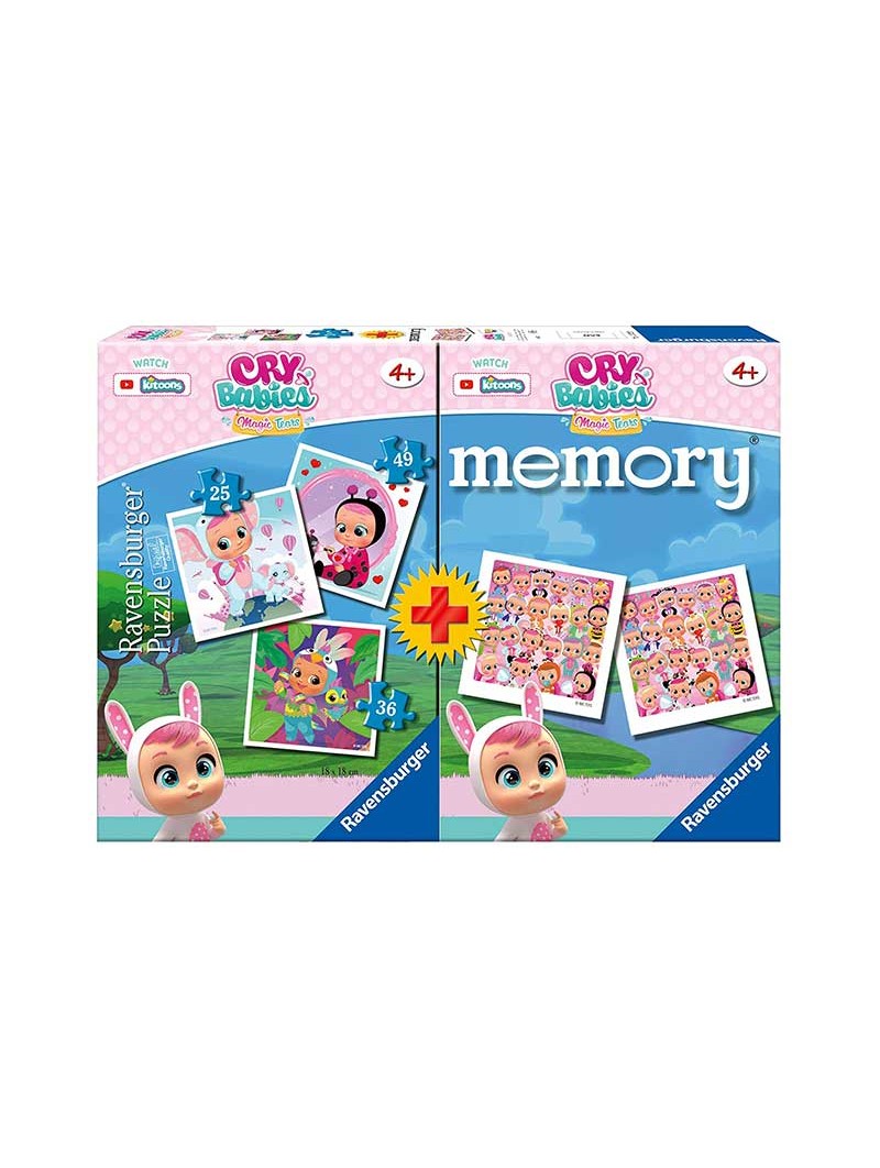 MEMORY+3PUZZLE CRY BABIES 20620 9