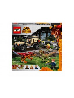 LEGO JURASSIC WORLD TRASP.DEL PIRORAPTOR 76951