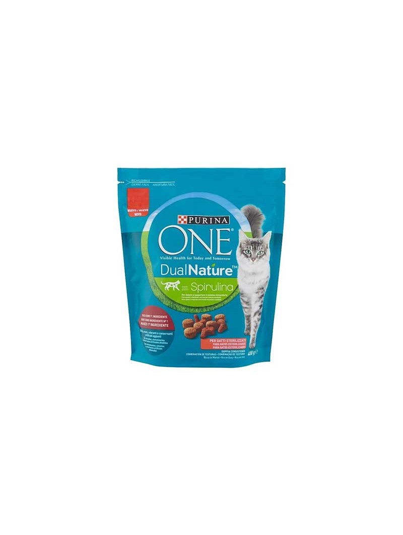 PURINA ONE DUAL NAT.STER 400gr 28027
