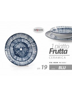 PIATTO FRUTTA 19cm BLU 832338