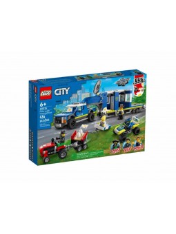 LEGO CITY CAMION COM.DELLA POLIZIA60315