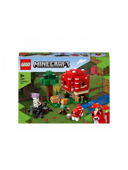 LEGO MINECRAFT LA CASA DEI FUNGHI 21179