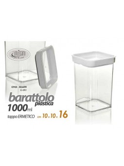BARATTOLO PLASTICA C/TAPPO ERM.1lt 816499