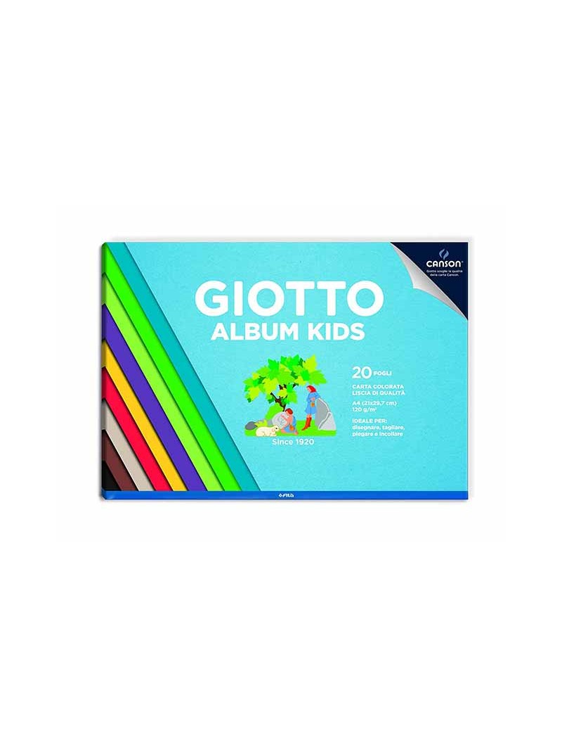 GIOTTO ALBUM COLORATO KIDS A4 20FF 120g