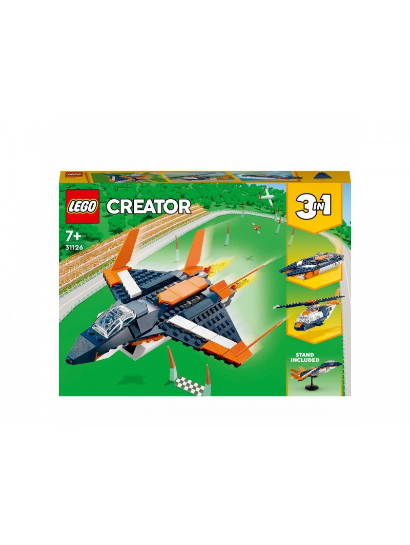 LEGO CREATOR JET SUPERSONICO31126
