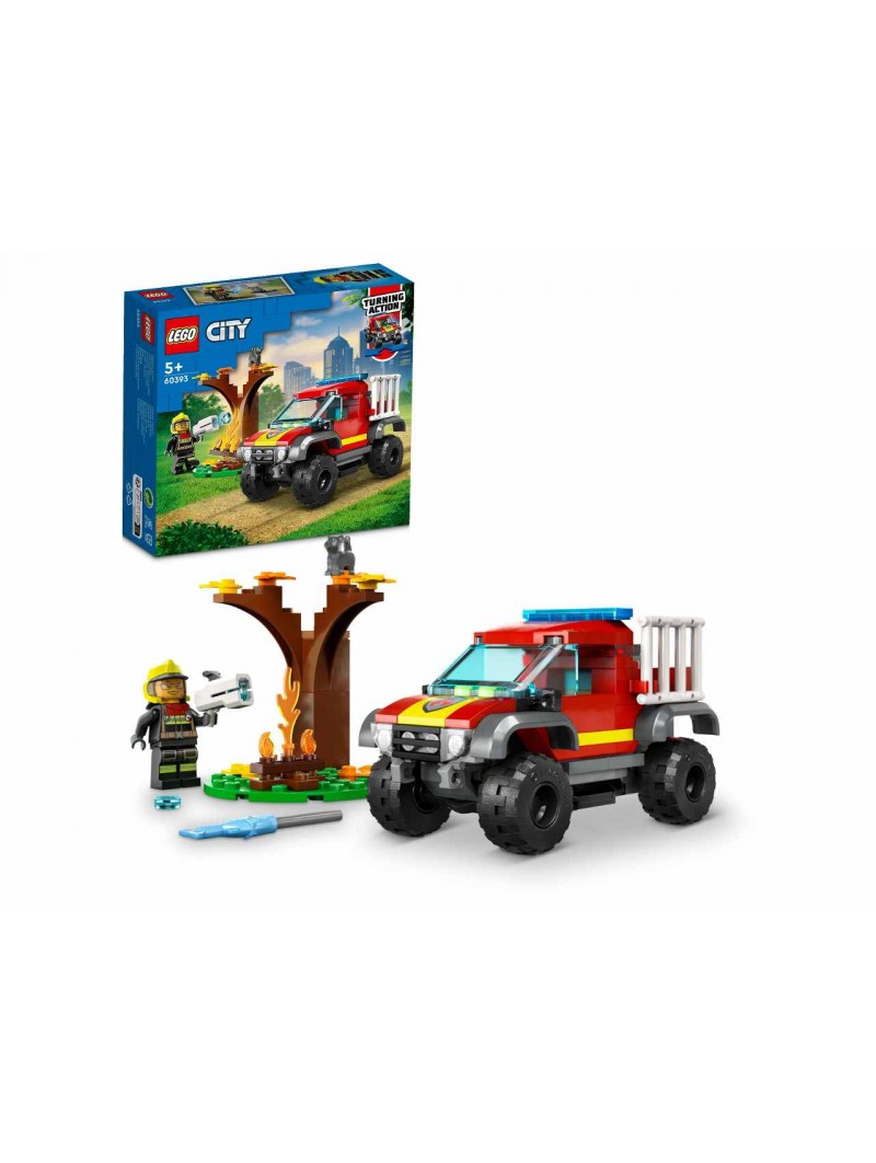 LEGO CITY FIRE SOCCORSO SUL FUORI 60393