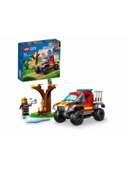 LEGO CITY FIRE SOCCORSO SUL FUORI 60393