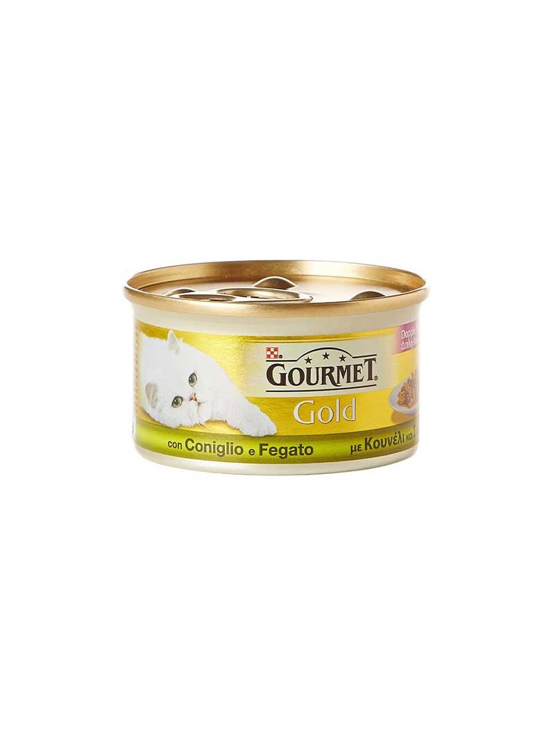 GOURMET GOLD  CONIGLIO/FEGATO 85gr 9693