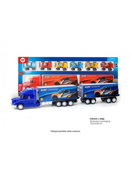 CAMION PORTA JEEP TOY0290