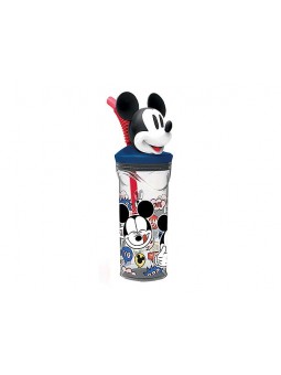 MICKEY BICCHIERE C/CANNUCCIA 3D ST50166