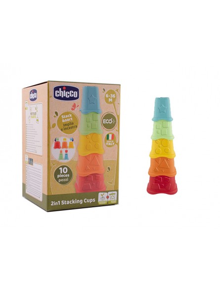 CHICCO GIOCO 2IN1 STACKING 000093731000