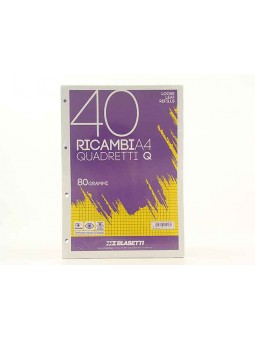 RICAMBI A4 80GR. 40F Q 1213