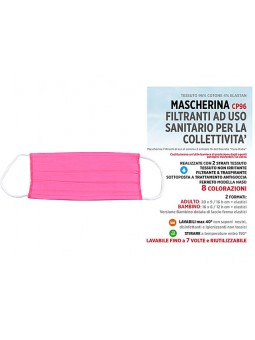 MASCHERINA CP96 - FUXIA