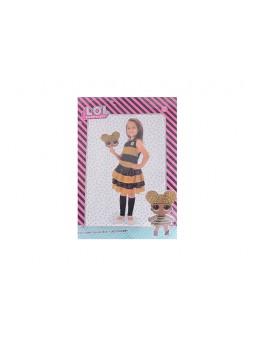 COSTUME LOL SURPRISE QUEEN BEE TG 6-9 ANNI X0706.6