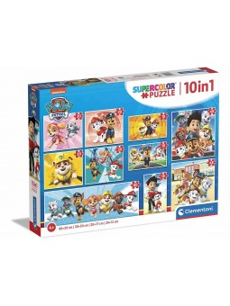 PUZZLE 10 IN 1 PAW PATROL 2022 20270.6
