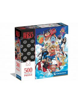 PUZZLE 500PZ ONE PIECE RED 80689