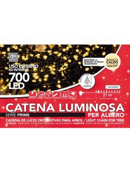 CATENA LUMINOSA 700 LED COLORE BI 88915