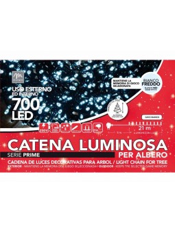 CATENA LUMINOSA 700 LED COLORE BI 89073