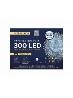 CATENA LUMINOSA 300 LED COLORE BI 89653