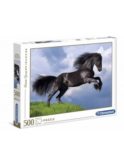 PUZZLE 500pz FRESIAN BLACK HORSE 35071