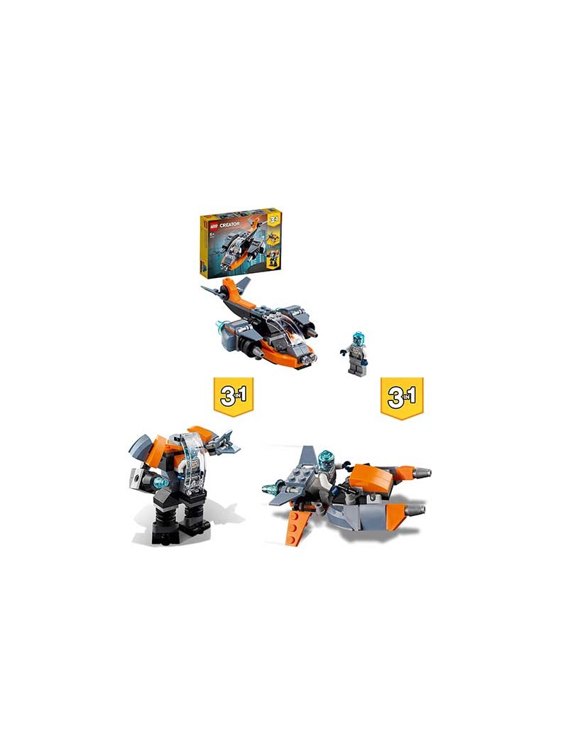 LEGO CREATOR CYBER-DRONE 31111