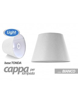 CAPPA BIANCA PER LAMPADA E27 30X 814655