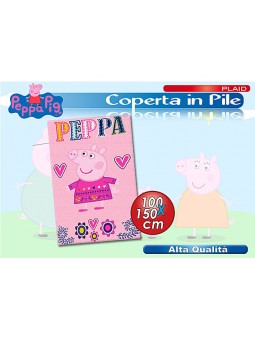 COPERTA PILE 100X150 PEPPA PIG PP07201