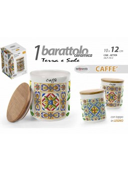 L.TERRA&SOLE BARATTOLO CAFFE' 10x12cm827839