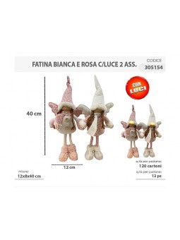 FATINA C/LUCE 12x8x40cm 305154