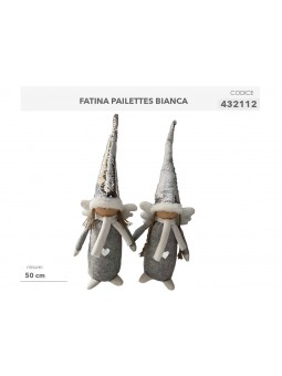 FATINA CON PAILLETTES BIANCO 50C 432112