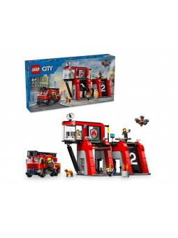 LEGO CITY FIRE CASERMA POMPIERI 60414
