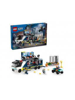 LEGO CITY POLICE CAMION LABORAT. 60418