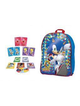 SONIC 2IN1 CARD GAMES BACKPACK 104536