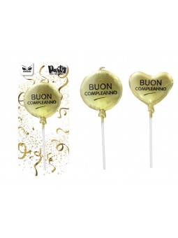 CANDELINA PALLONCINO GOLD ST7153