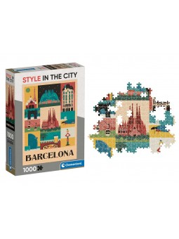 PUZZLE 1000PZ S.I.T.CITY BARCELL. 39847